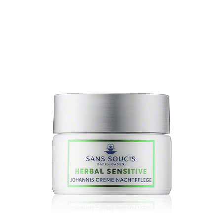 Sans Soucis Herbal Sensitive Johannis Creme Nachtpflege (50 ml)