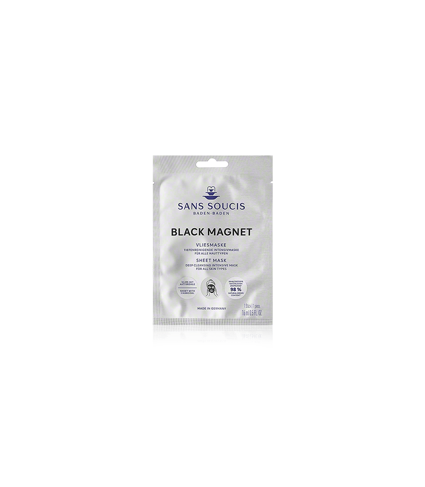 Sans Soucis Vliesmasken Black Magnet (16 ml)