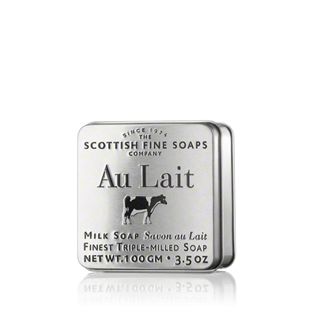 Scottish Fine Soaps Au Lait Milk Soap Tin (100 g)