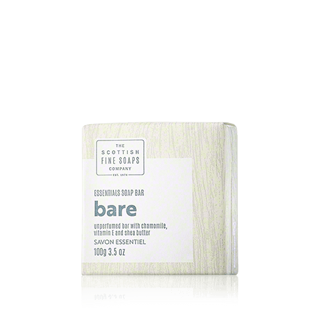 Scottish Fine Soaps Essentials Soap Bar Bare (100 g)