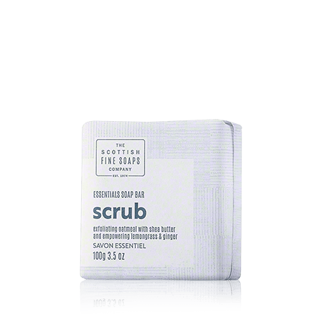 Scottish Fine Soaps Essentials Soap Bar Scrub (100 g)