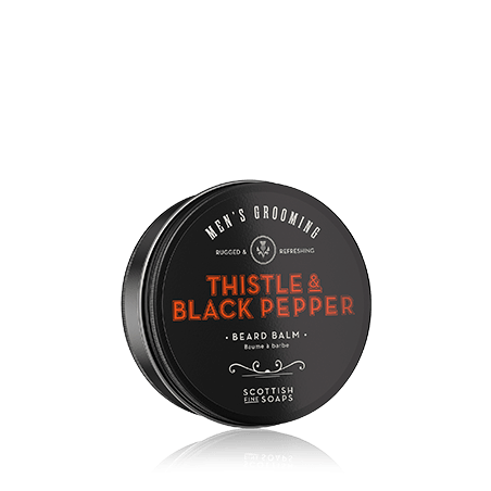 Scottish Fine Soaps Men's Grooming Thistle & Black Pepper Beard Balm (95 ml)