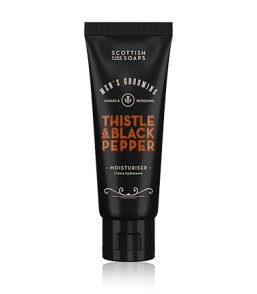 Scottish Fine Soaps Men's Grooming Thistle & Black Pepper Moisturiser (75 ml)