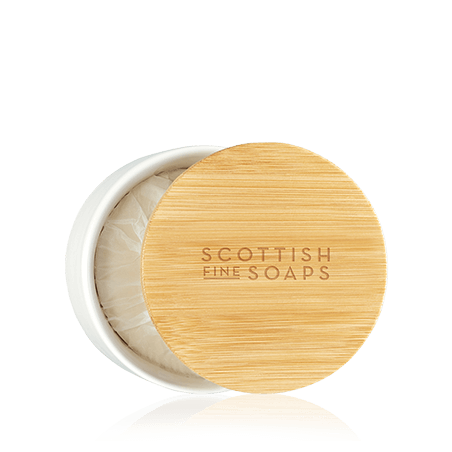 Scottish Fine Soaps Men's Grooming Thistle & Black Pepper Shave Soap & Bowl Set (100 g + 1Stück)