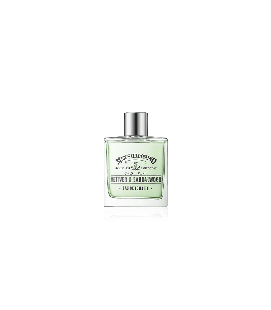 Scottish Fine Soaps Men's Grooming Vetiver & Sandalwood Eau de Toilette Spray (100 ml)