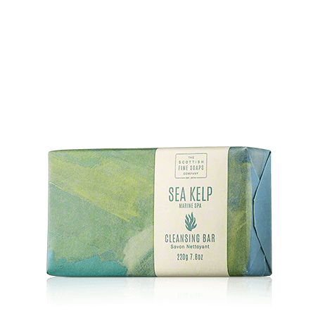 Scottish Fine Soaps Sea Kelp Marine Spa Cleansing Bar Classic (220 g)