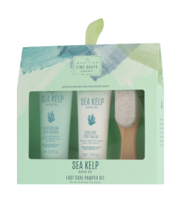 Scottish Fine Soaps Sea Kelp Marine Spa Foot Care Pamper Kit Classic