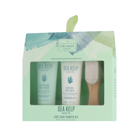 Scottish Fine Soaps Sea Kelp Marine Spa Foot Care Pamper Kit Classic
