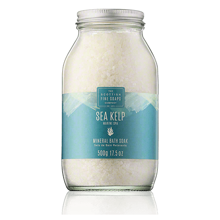 Scottish Fine Soaps Sea Kelp Marine Spa Mineral Bath Soak Jar Classic (500 g)