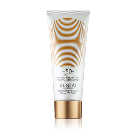 Sensai Silky Bronze Protective Suncare Cream for Body SPF 50+ (150 ml)