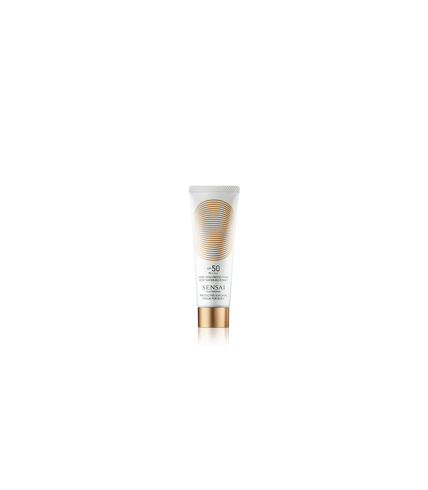 Sensai Silky Bronze Protective Suncare Cream for Face SPF 50+ (50 ml)