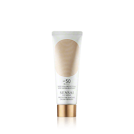 Sensai Silky Bronze Protective Suncare Cream for Face SPF 50+ (50 ml)