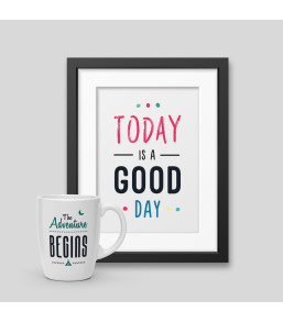 Pack Mug + Framed poster