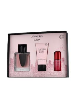 Shiseido Ginza 50 ml EdP Set mit Body Lotion & Power Infusing Concentrate