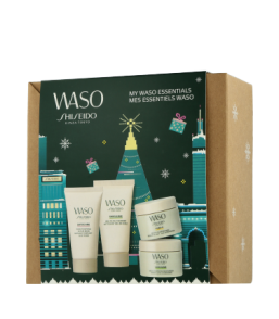 Shiseido WASO Set mit Shikulime Gel-to-Oil Cleanser