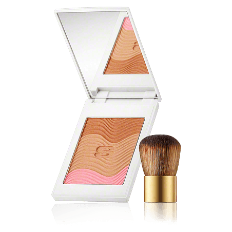 Sisley Phyto Touche Poudre Éclat Soleil Trio Pêche Dorée (11 g)