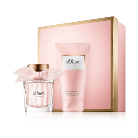 s.Oliver For Her 30 ml EdT Set mit Luxury Shower Gel