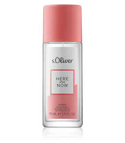 s.Oliver Here and Now for Women Deodorant Spray (75 ml)