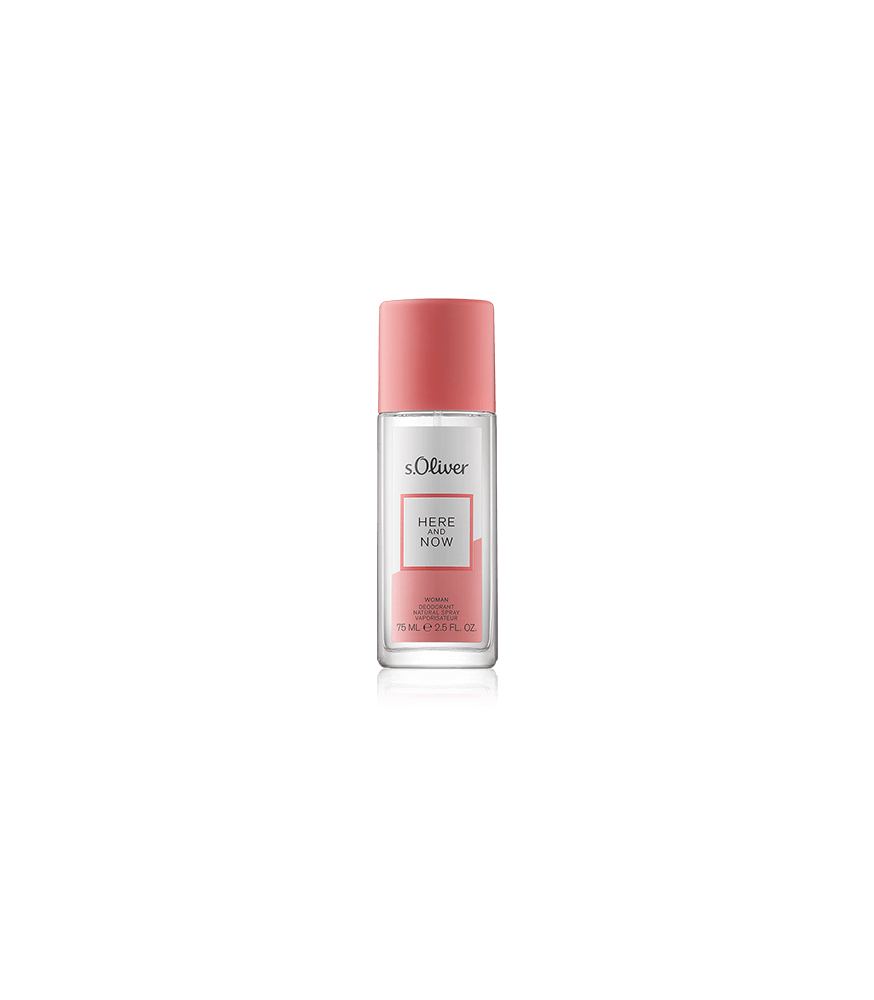 s.Oliver Here and Now for Women Deodorant Spray (75 ml)