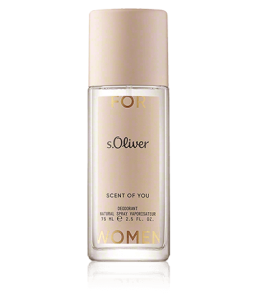 s.Oliver Scent of You for Women Deodorant Spray (75 ml)