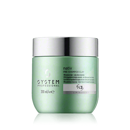 System Professional LipidCode Nativ Pre-Shampoo Clay N3 (200 ml)