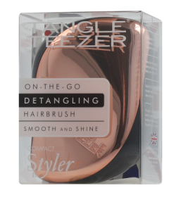 Tangle Teezer Compact Styler Hairbrush Rose Gold Black