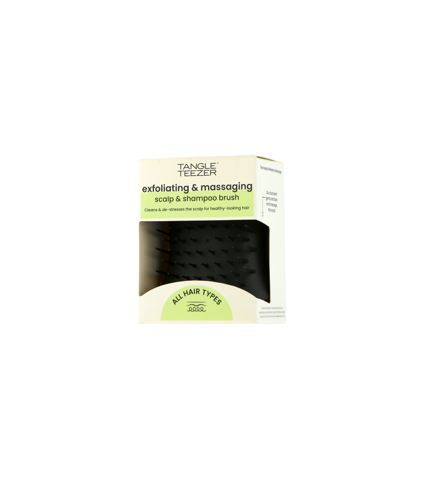 Tangle Teezer The Scalp Exfoliator & Massager Kopfhautbürste Black