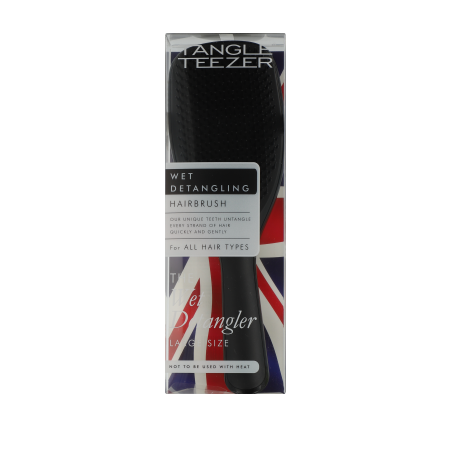 Tangle Teezer Wet Detangler Large Black Gloss