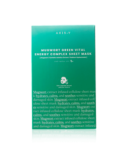 AXIS-Y 6+1+1 Mugwort Green Vital Energy Complex Sheet Mask (27 ml)