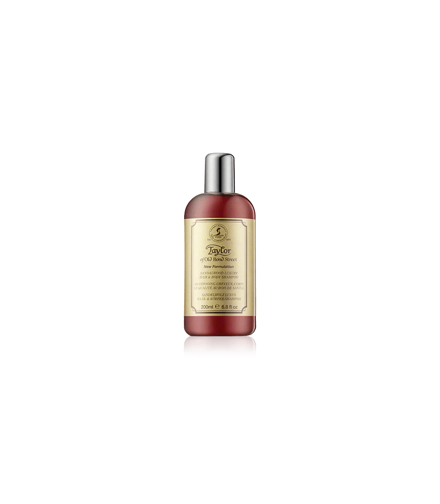 Taylor of Old Bond Street Sandalwood Luxury Hair & Body Shampoo (200 ml)