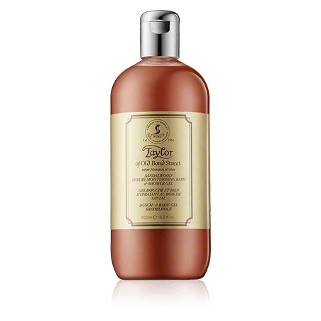 Taylor of Old Bond Street Sandalwood Luxury Moisturising Bath & Shower Gel (500 ml)