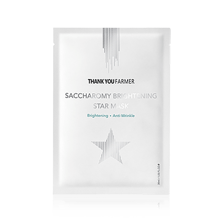 THANK YOU FARMER Star Mask Saccharomy Brightening (1 Stück)