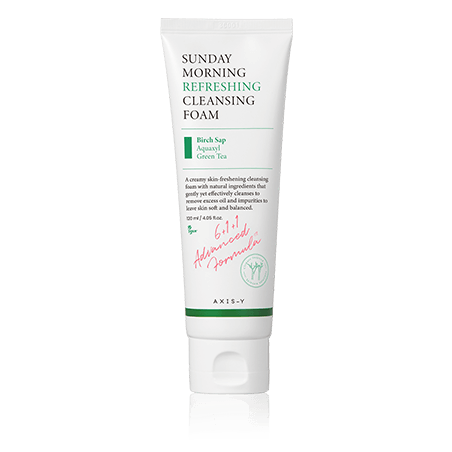 AXIS-Y 6+1+1 Sunday Morning Refreshing Cleansing Foam (120 ml)