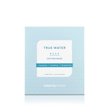 THANK YOU FARMER True Water Deep Cotton Mask (1 Stück)