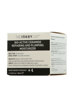 The Inkey List Face Care Bio-Active Ceramide Repairing and Plumping Moisturizer (50 ml)