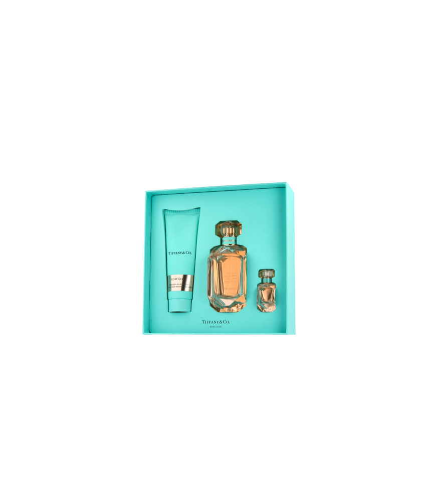 Tiffany Tiffany & Co. Rose Gold 75 ml EdP Set mit Body Lotion & Mini EdP