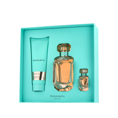 Tiffany Tiffany & Co. Rose Gold 75 ml EdP Set mit Body Lotion & Mini EdP