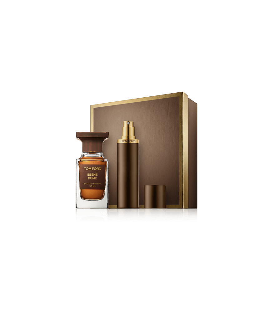 Tom Ford Ébène Fumé 50 ml EdP Set mit Travel Spray