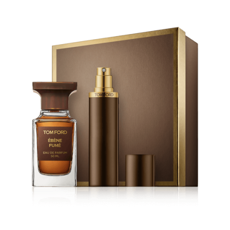 Tom Ford Ébène Fumé 50 ml EdP Set mit Travel Spray