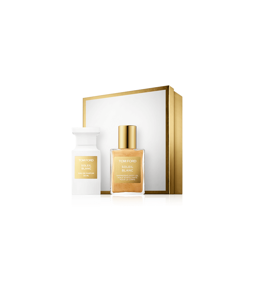 Tom Ford Soleil Blanc 50 ml EdP Set mit Shimmering Body Oil