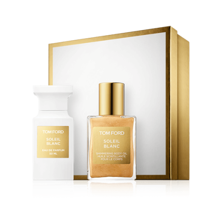 Tom Ford Soleil Blanc 50 ml EdP Set mit Shimmering Body Oil