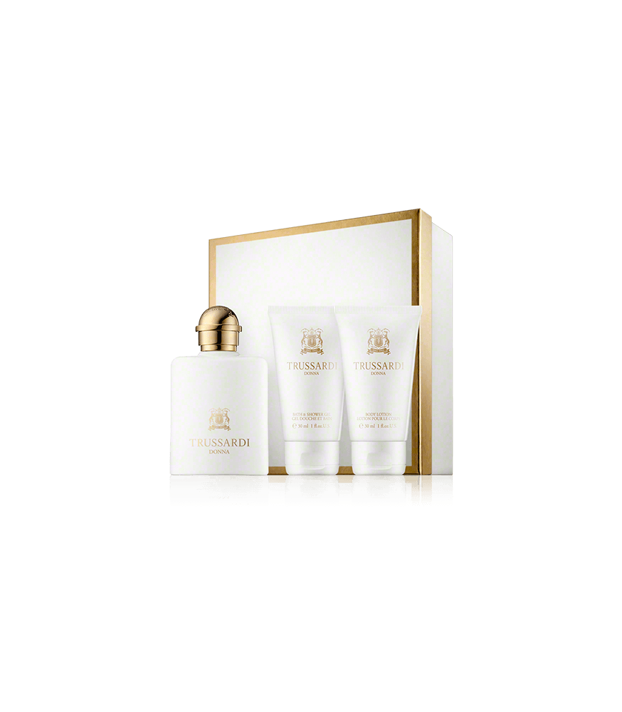 Trussardi 1911 Donna 30 ml EdP Set mit Shower Gel und Body Lotion