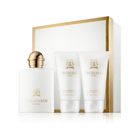 Trussardi 1911 Donna 30 ml EdP Set mit Shower Gel und Body Lotion