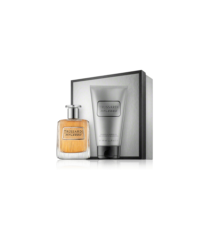 Trussardi Riflesso 50 ml EdT Set mit Shampoo & Shower Gel