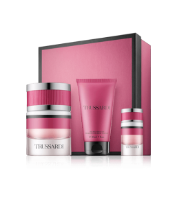 Trussardi Ruby Red 30 ml EdP Set mit Body Lotion & Mini EdP Spray