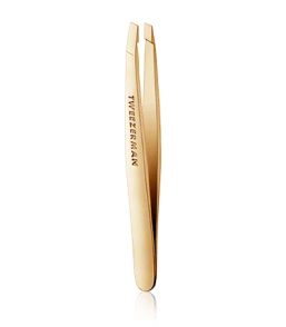 Tweezerman Pinzetten Slant Champagne