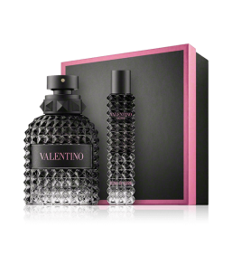 Valentino Uomo Born In Roma 50 ml EdT Set mit Mini EdT Spray