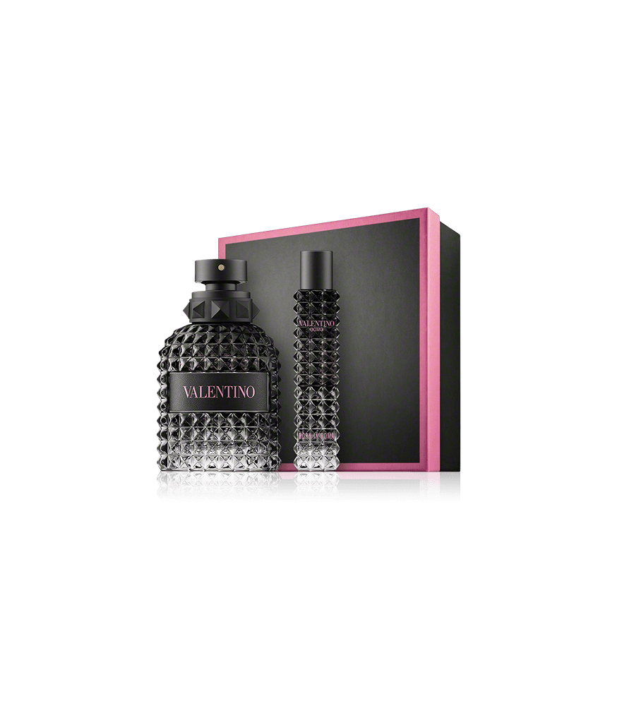 Valentino Uomo Born In Roma 50 ml EdT Set mit Mini EdT Spray