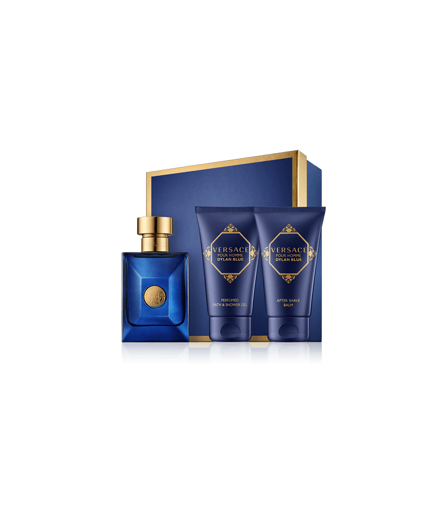 Versace pour Homme Dylan Blue 50 ml EdT Set 2x Pflege