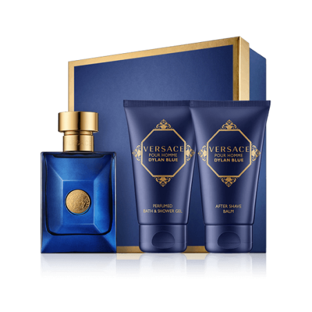 Versace pour Homme Dylan Blue 50 ml EdT Set 2x Pflege